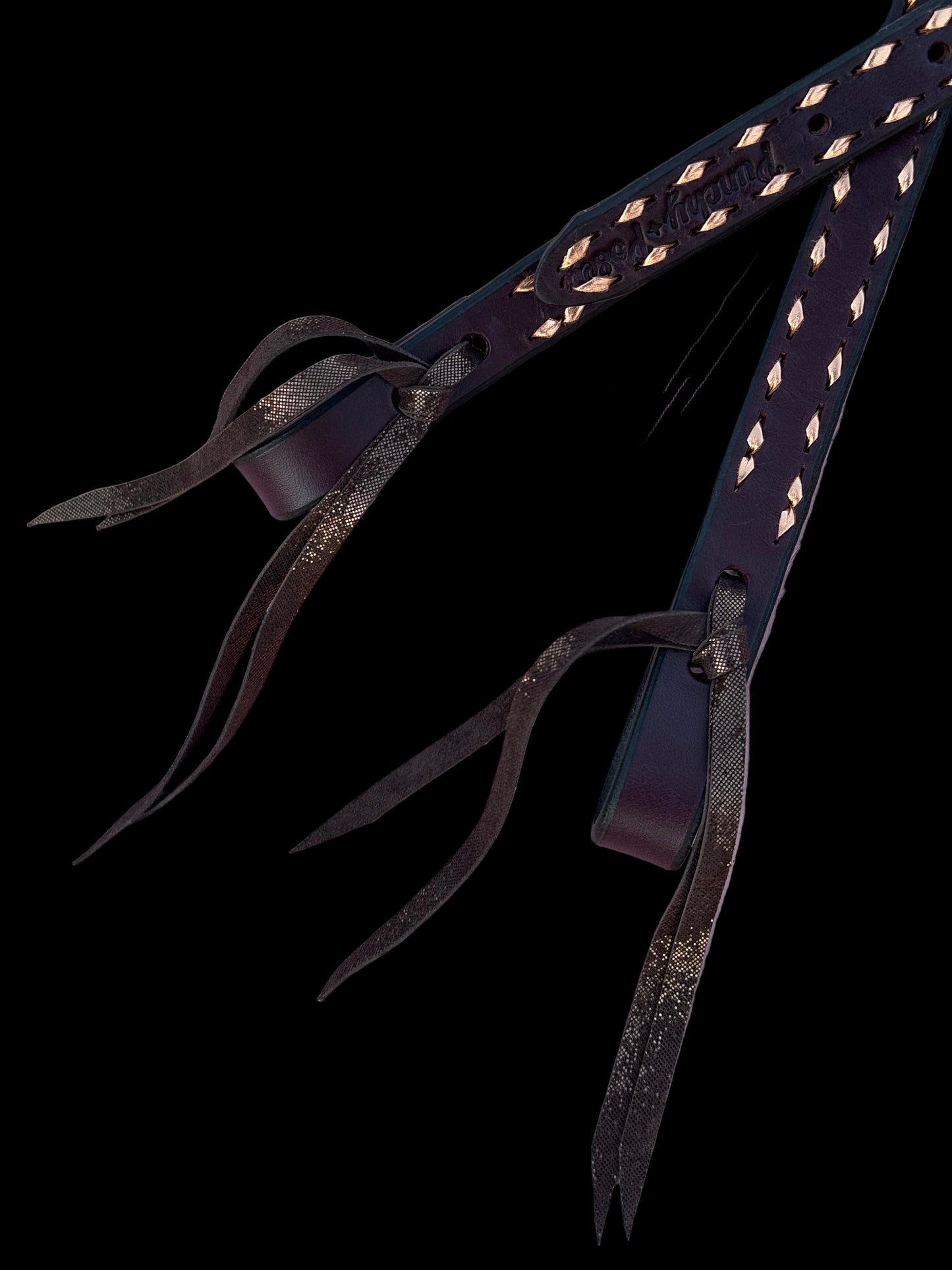 Copper Thunderbird Headstall