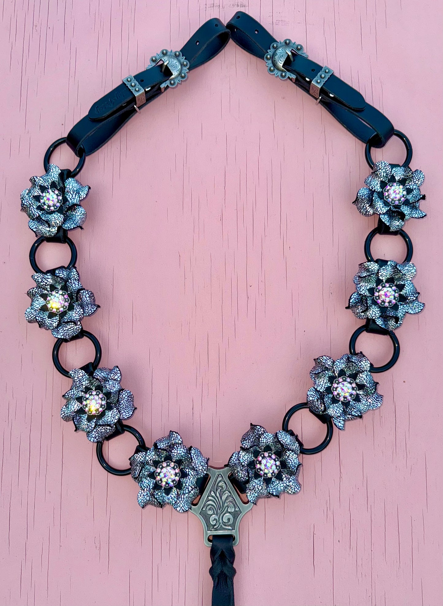 Iridescent Ring Breast Collar