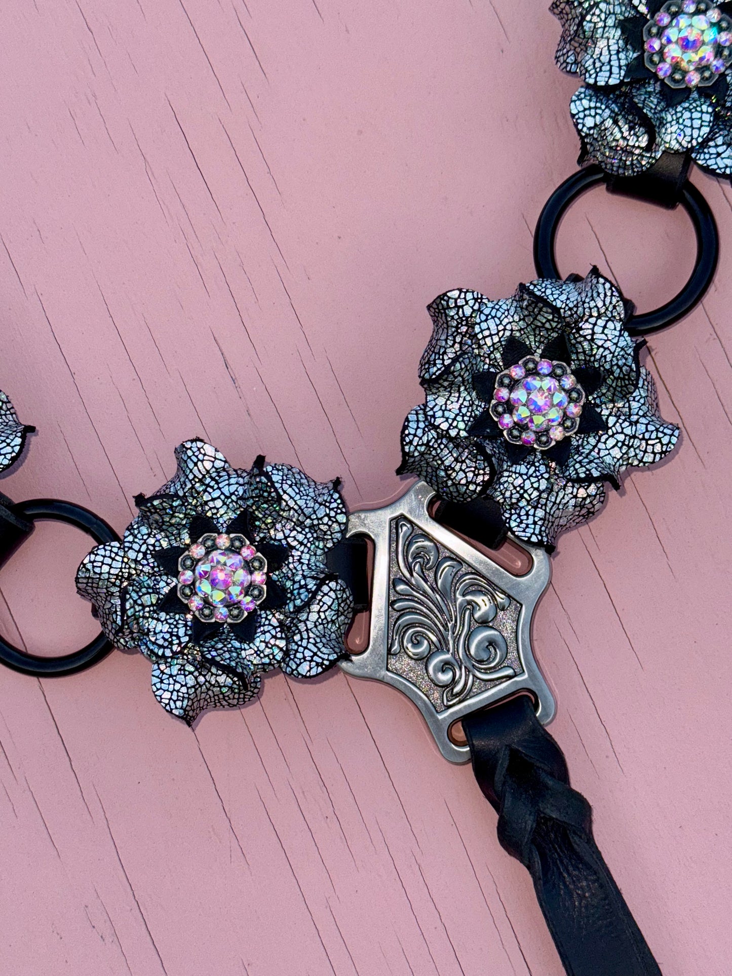Iridescent Ring Breast Collar