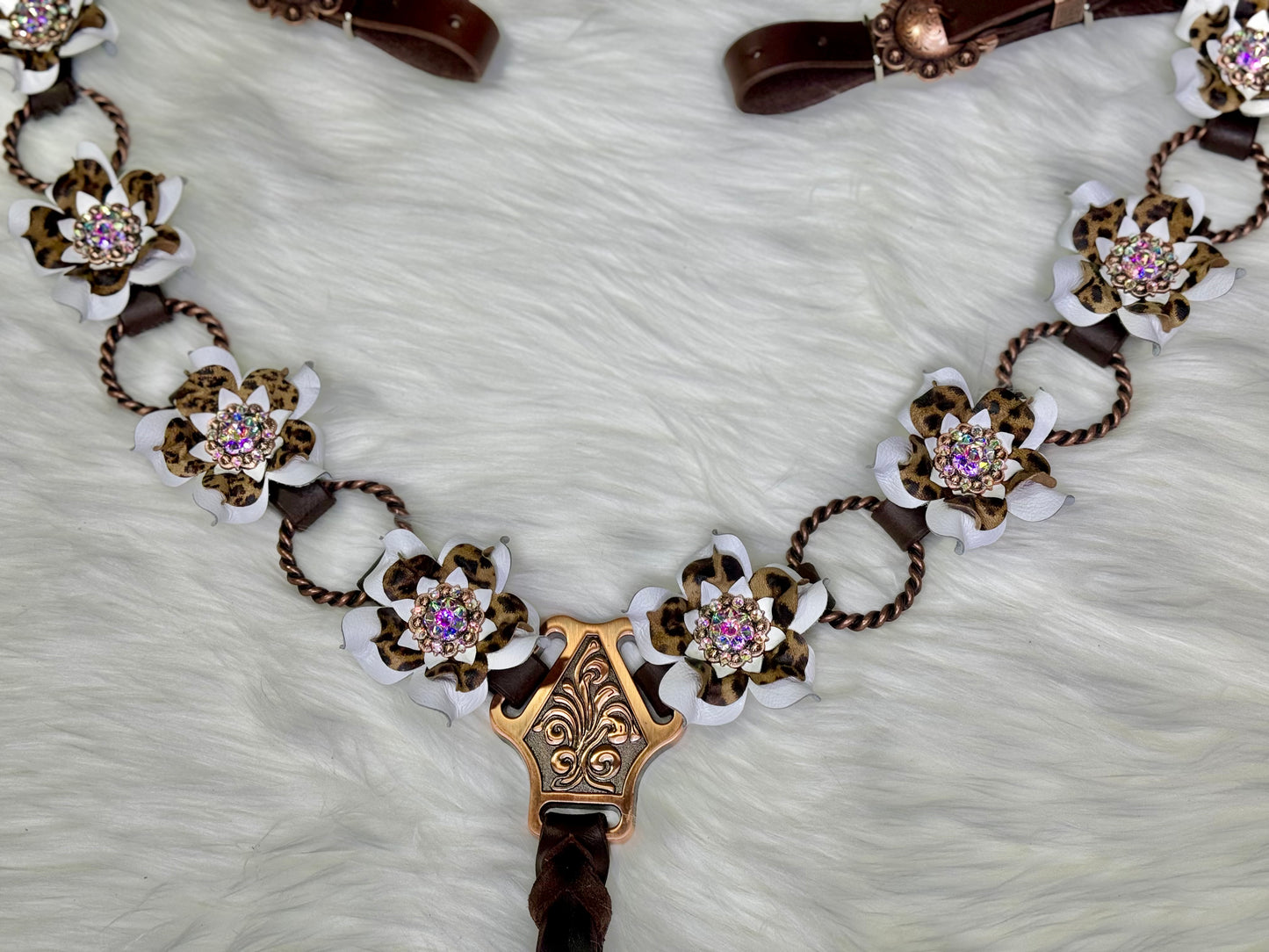 Cheetah Ring Breast Collar