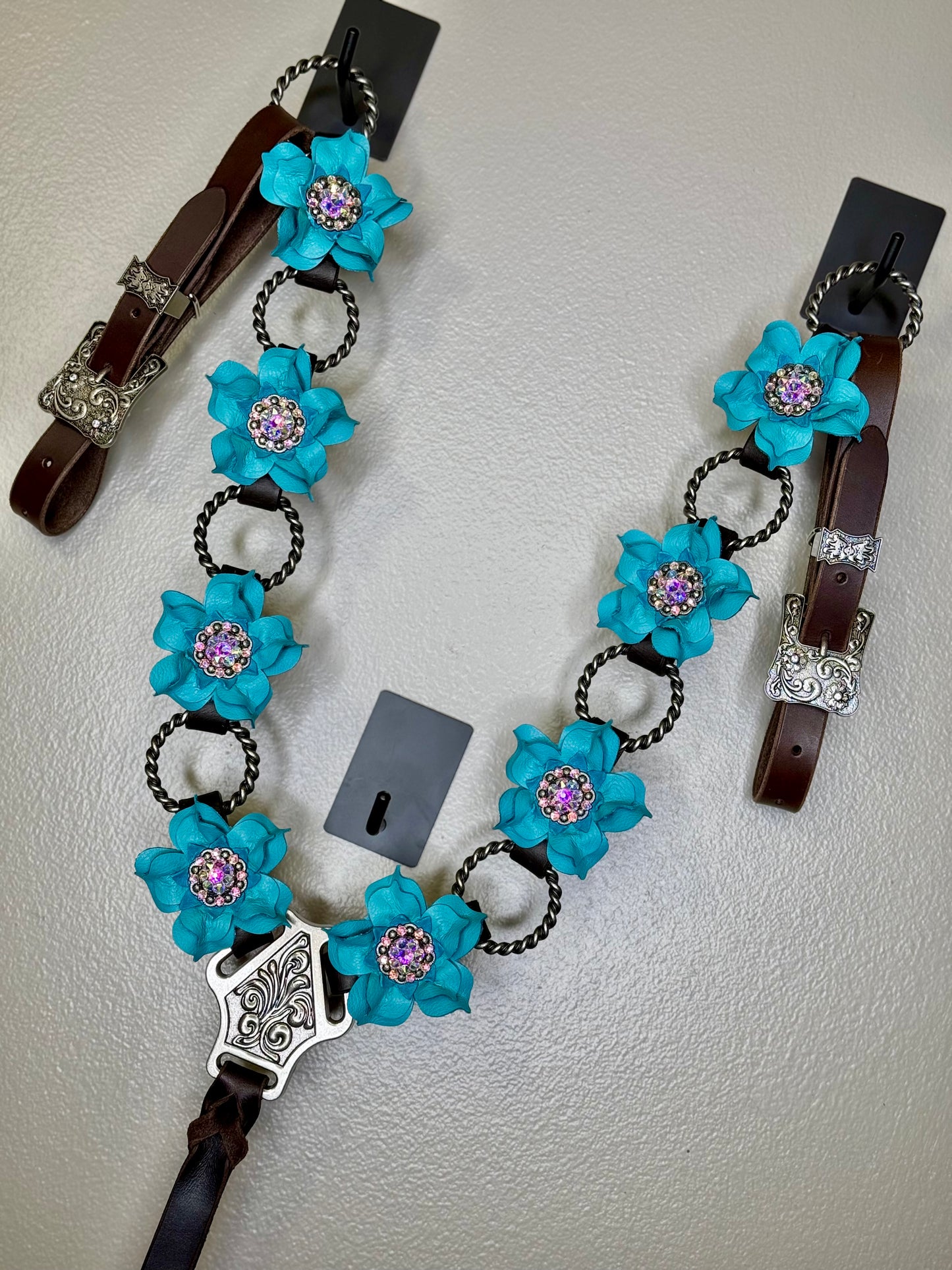 Turquoise Posey Ring Breast Collar