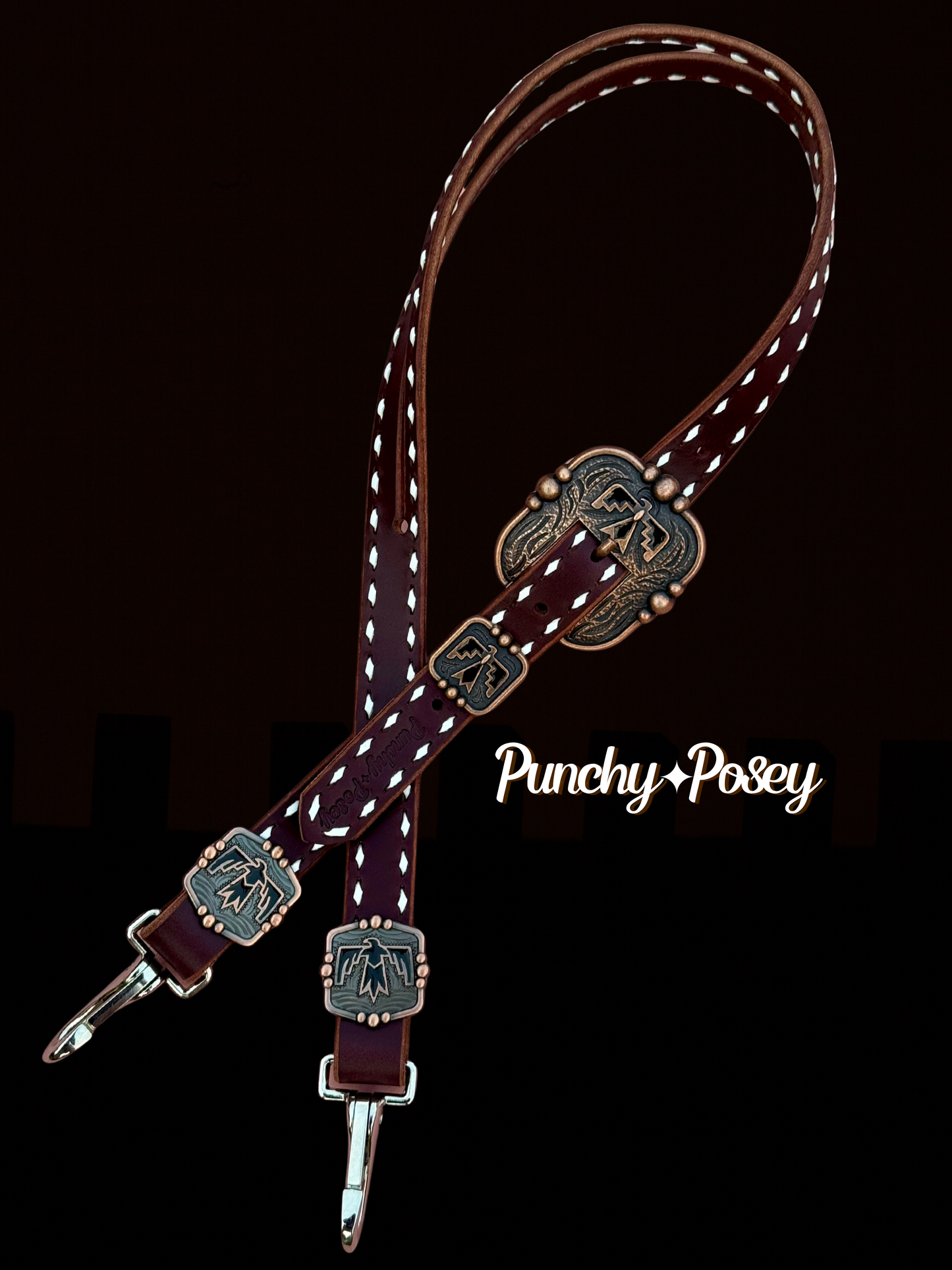 Black&White Thunderbird Headstall