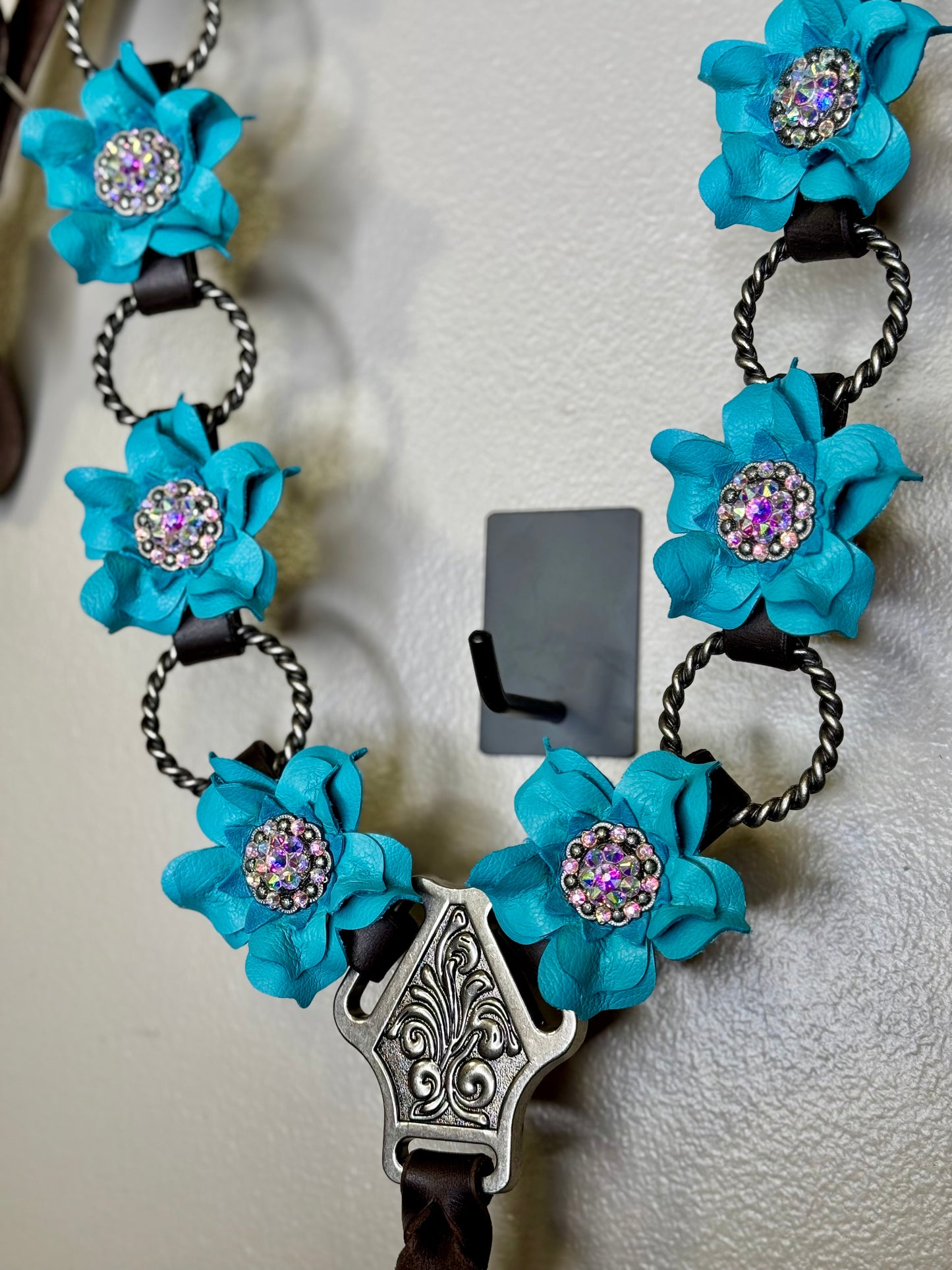 Turquoise Posey Ring Breast Collar