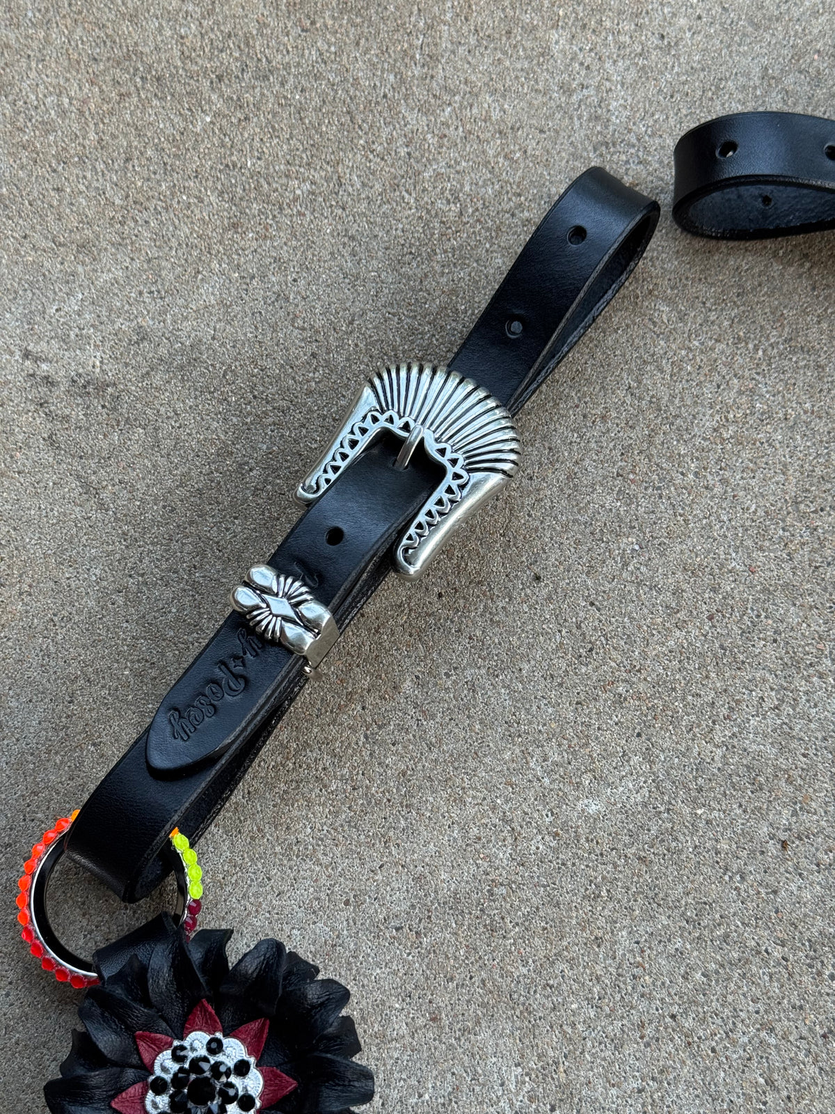 Black Ombré Breast Collar