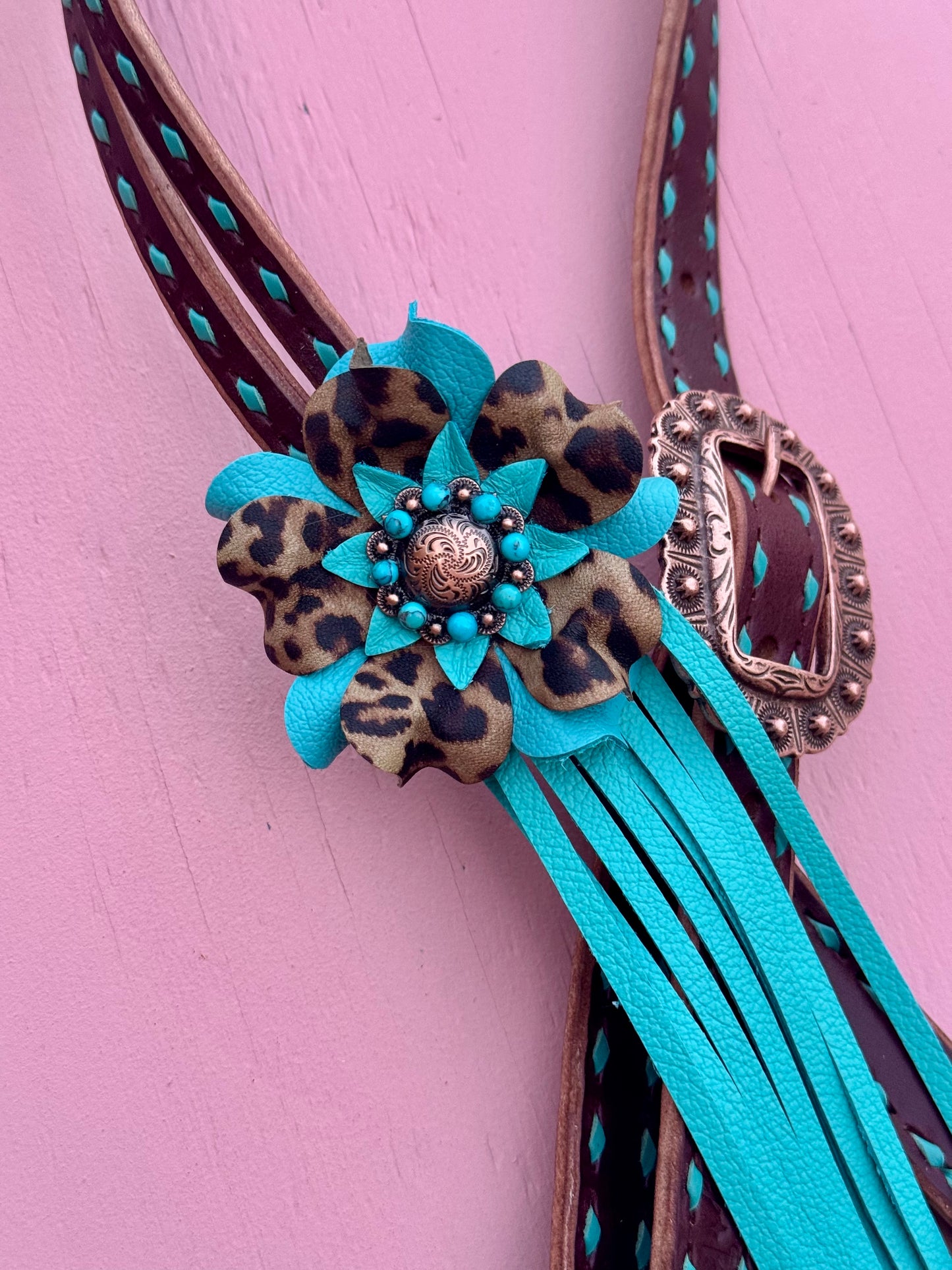 Turquoise Cheetah Quick Change