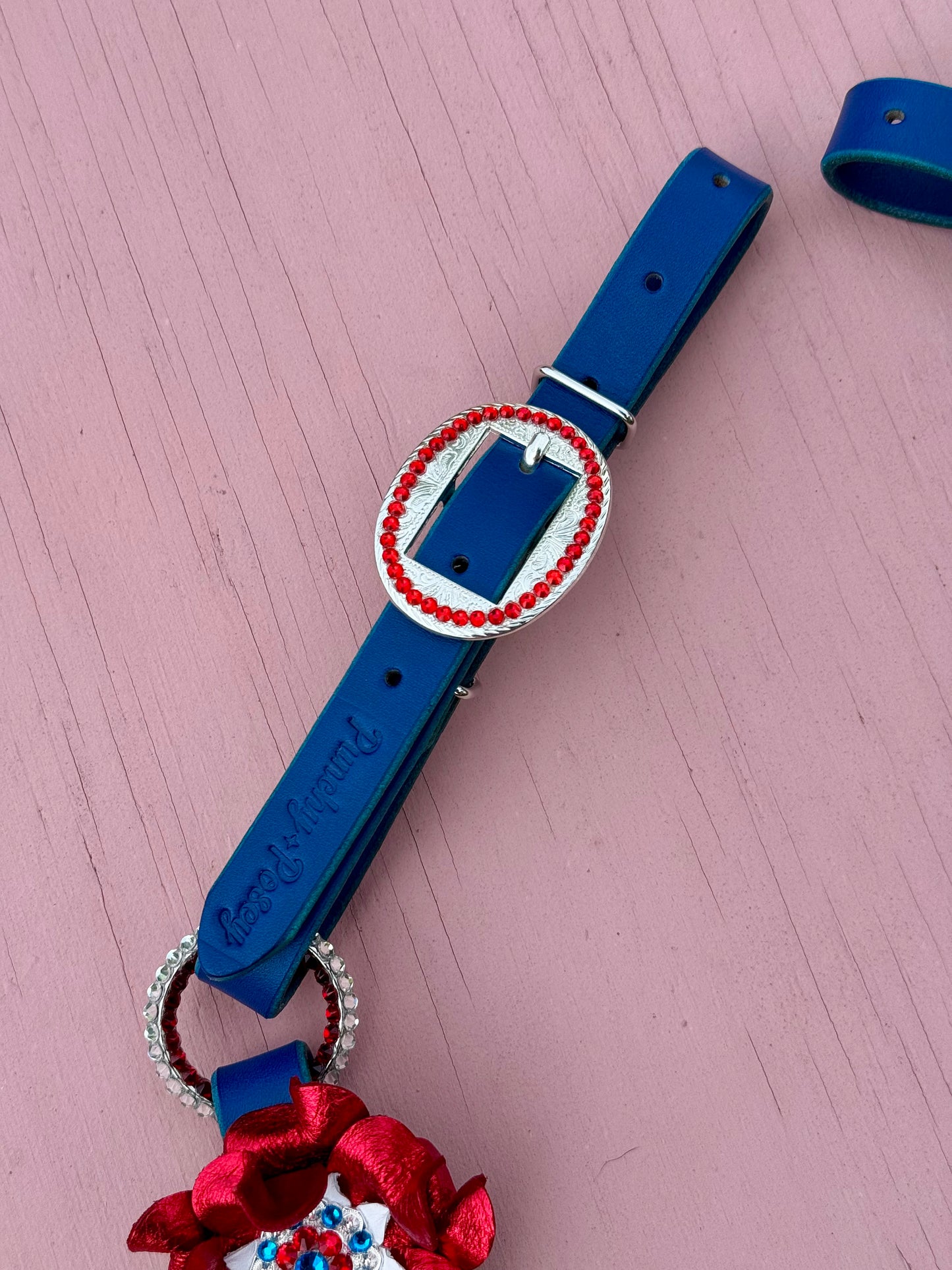 Patriotic Posey Breast Collar
