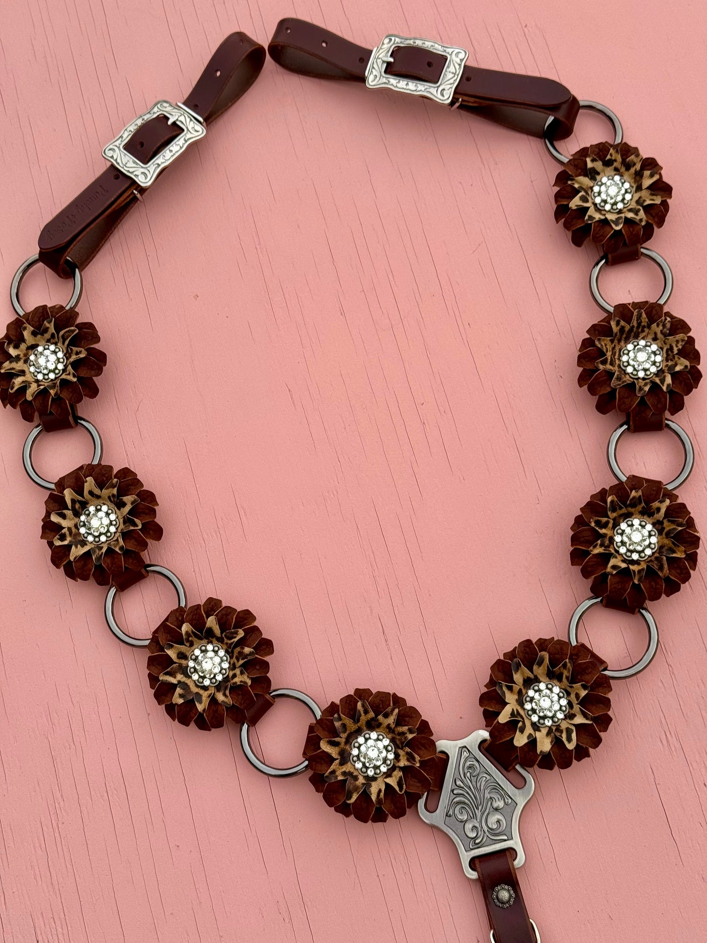 Cheetah Medium Oil Ring Breast Collar