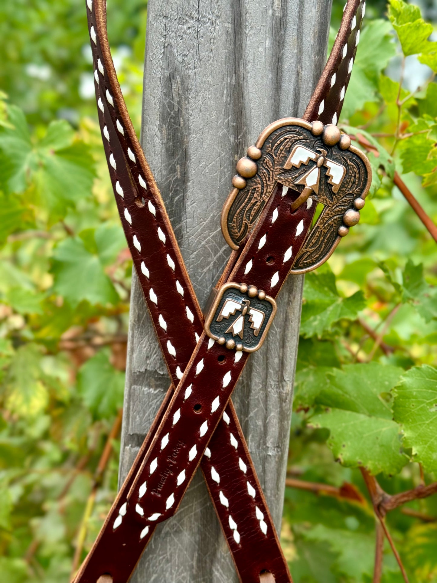 White Thunderbird Headstall