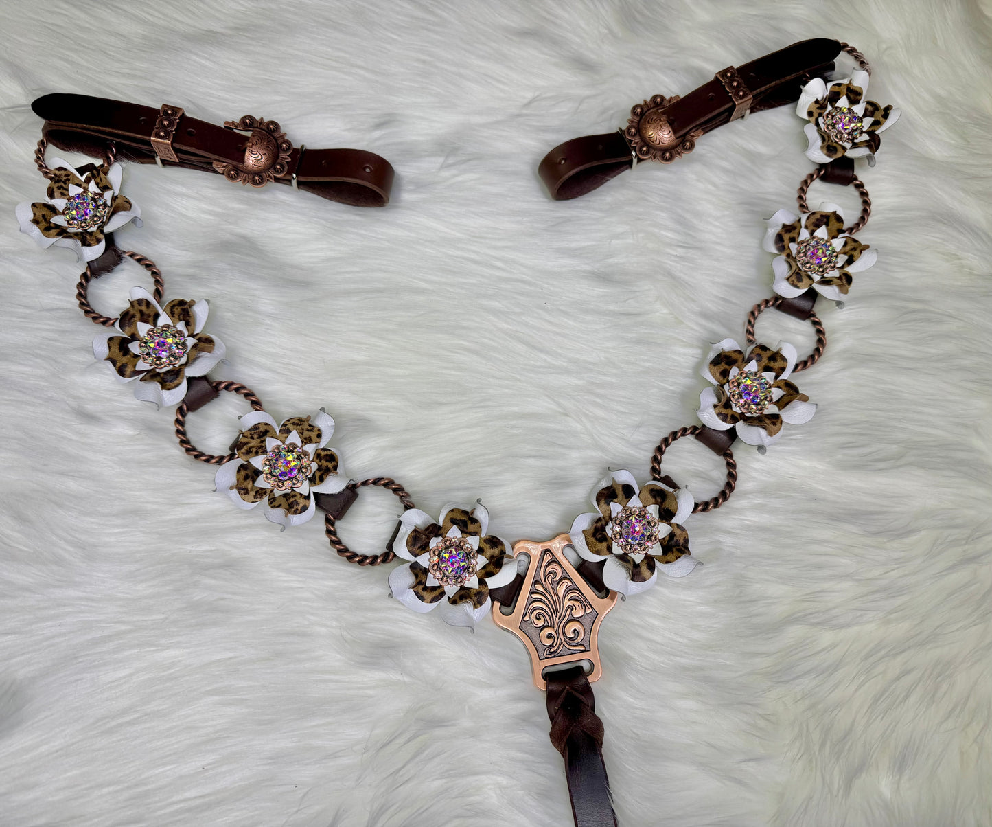 Cheetah Ring Breast Collar