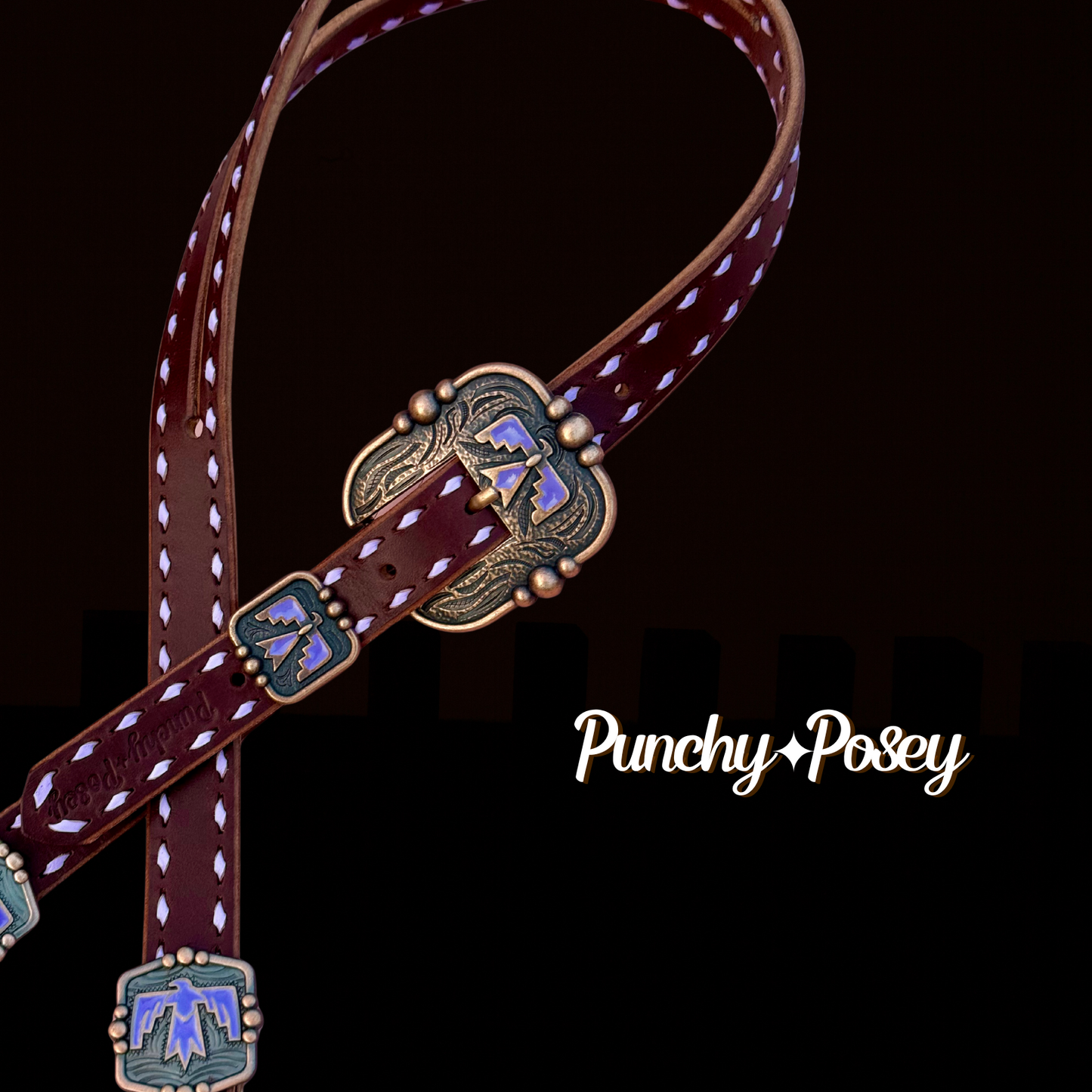 Lilac Thunderbird Headstall