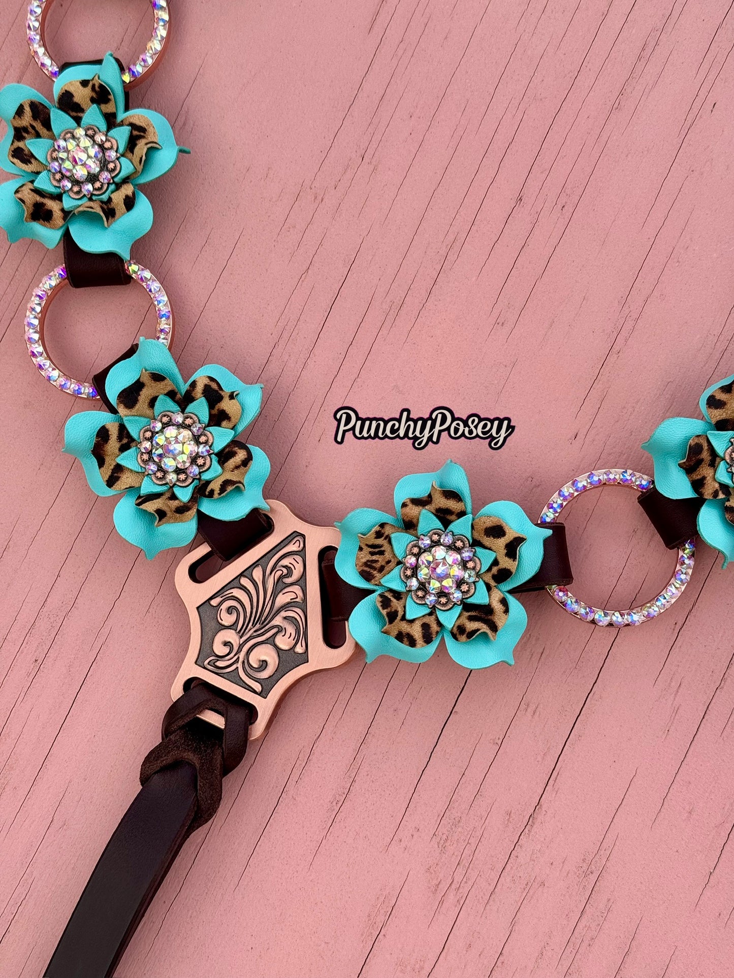 Tiffany Cheetah Breast Collar