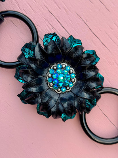 Black Turquoise Ring Breast Collar