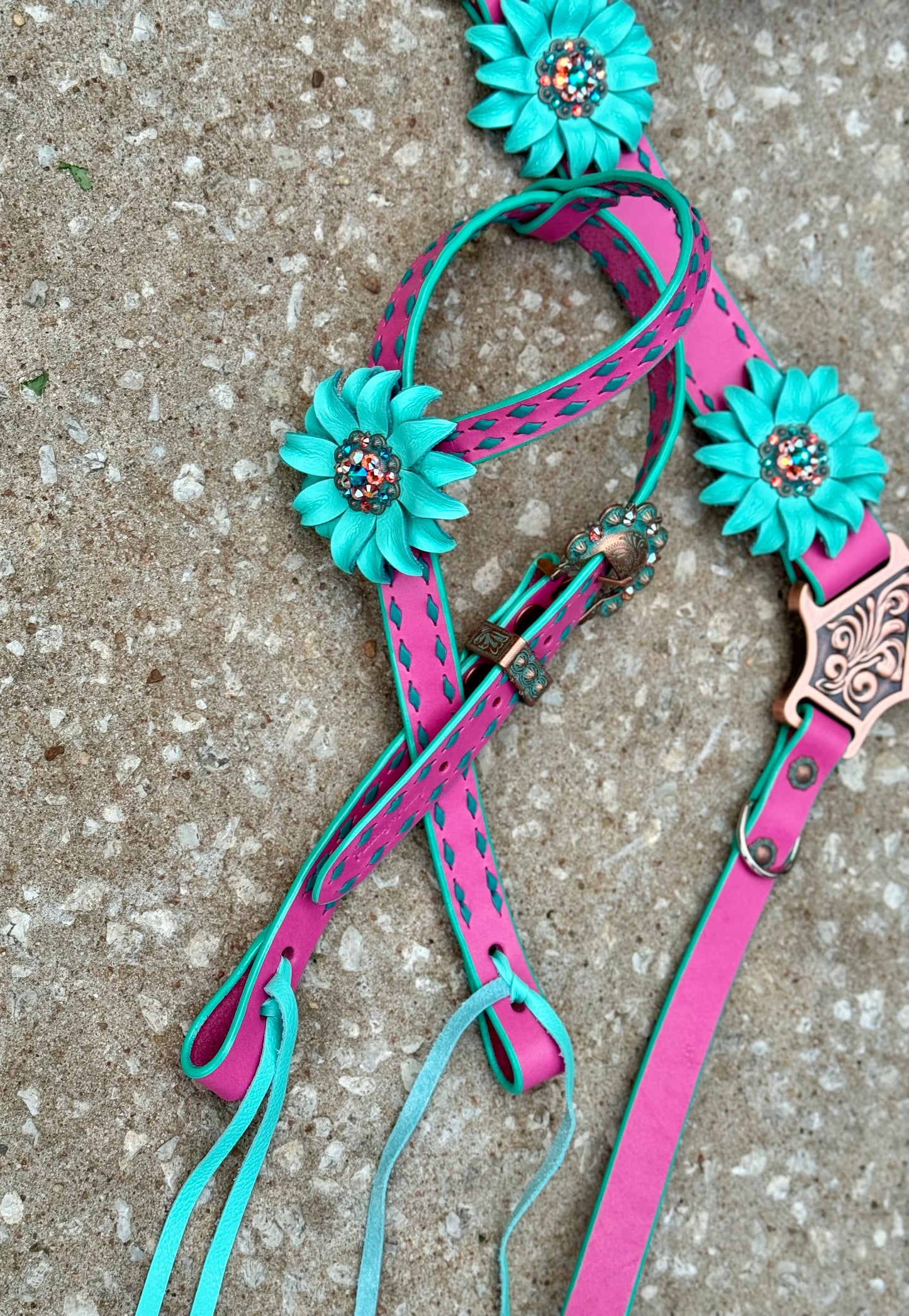 Bubblegum Pink Mini/Pony Headstall