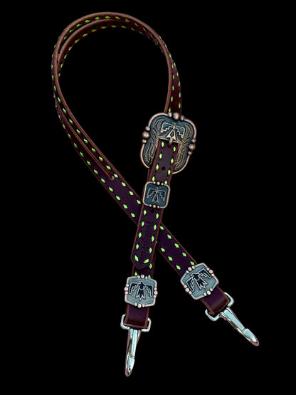 Lime Thunderbird Headstall