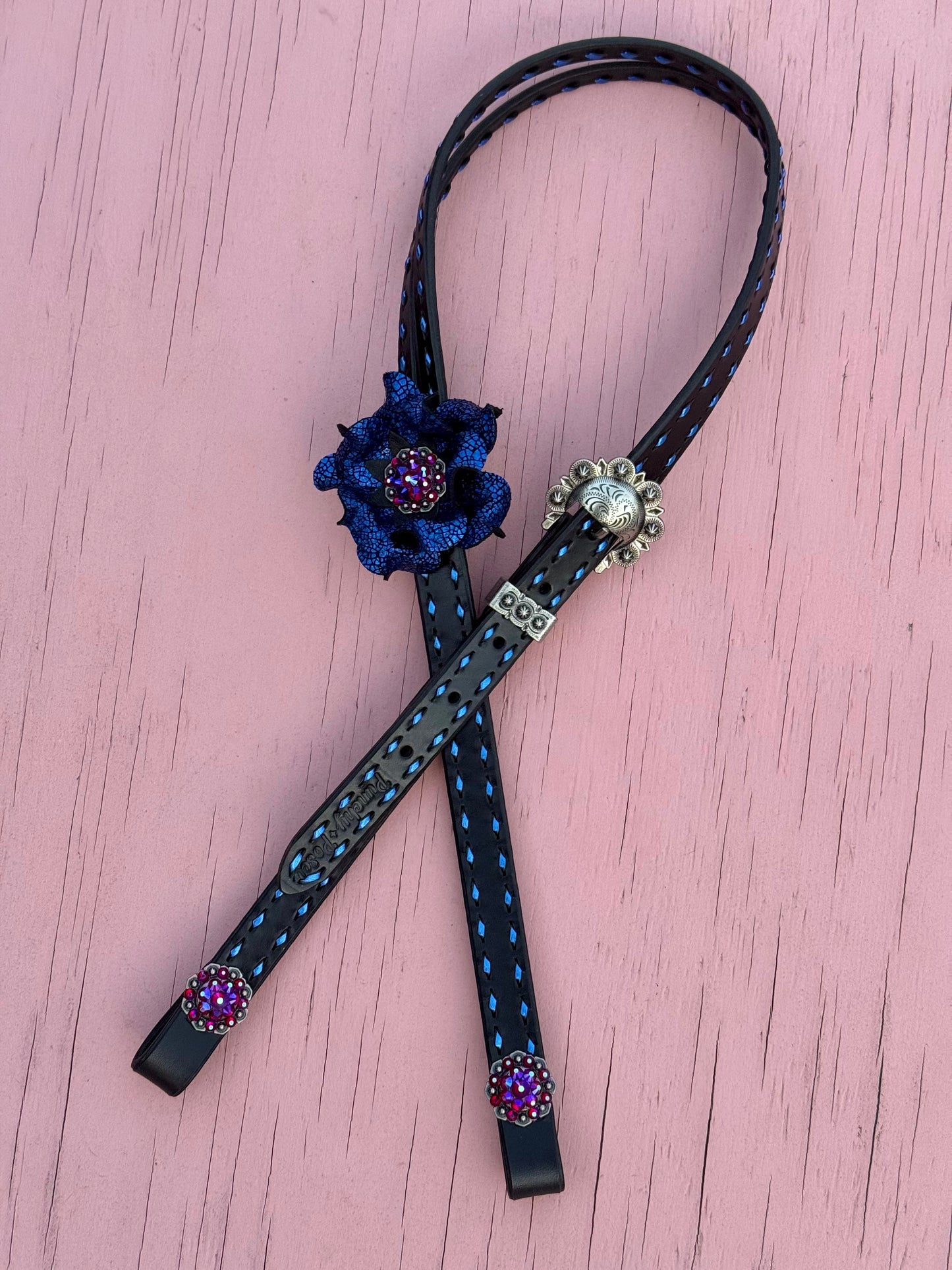 Royal Blue Ring Breast Collar