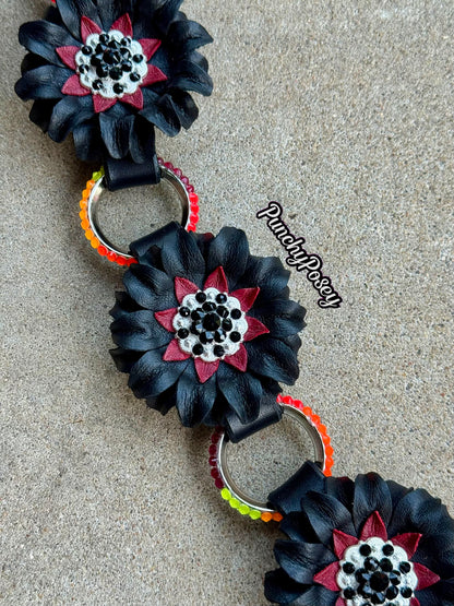 Black Ombré Breast Collar