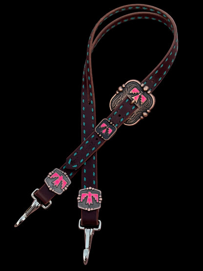 Turquoise Thunderbird Headstall