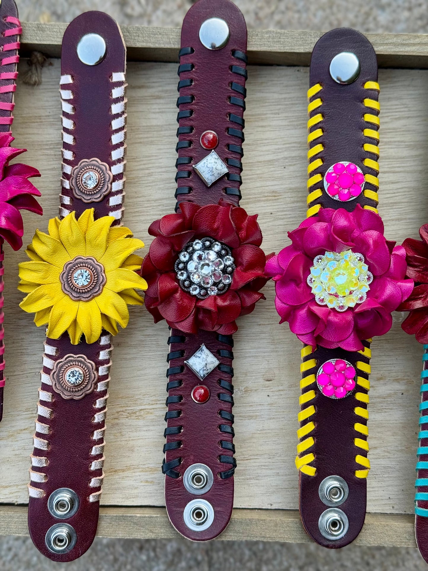Whipstitch Bracelets