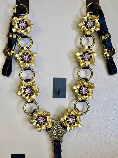 Gold Ring Breast Collar