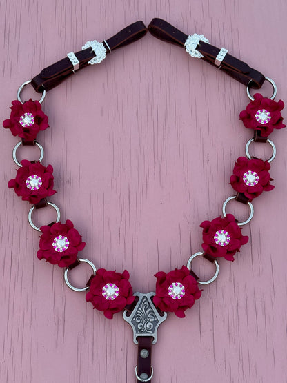 Magenta Ring Breast Collar