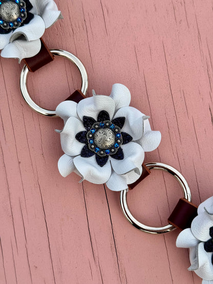 White Navy Ring Breast Collar
