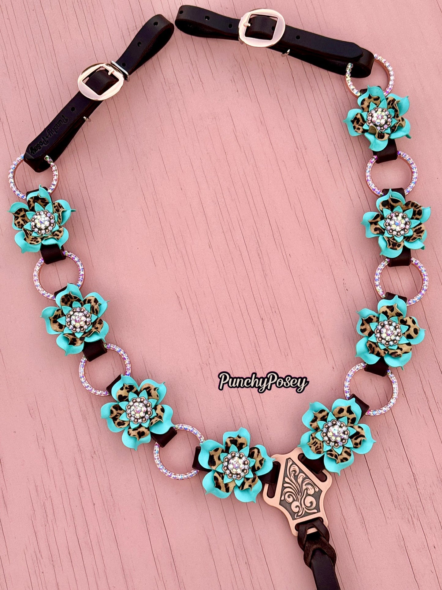 Tiffany Cheetah Breast Collar