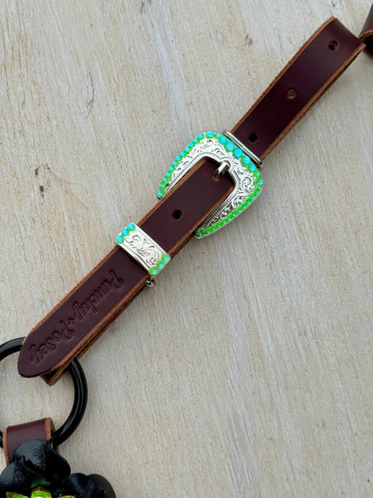 Black Lime Ring Breast Collar