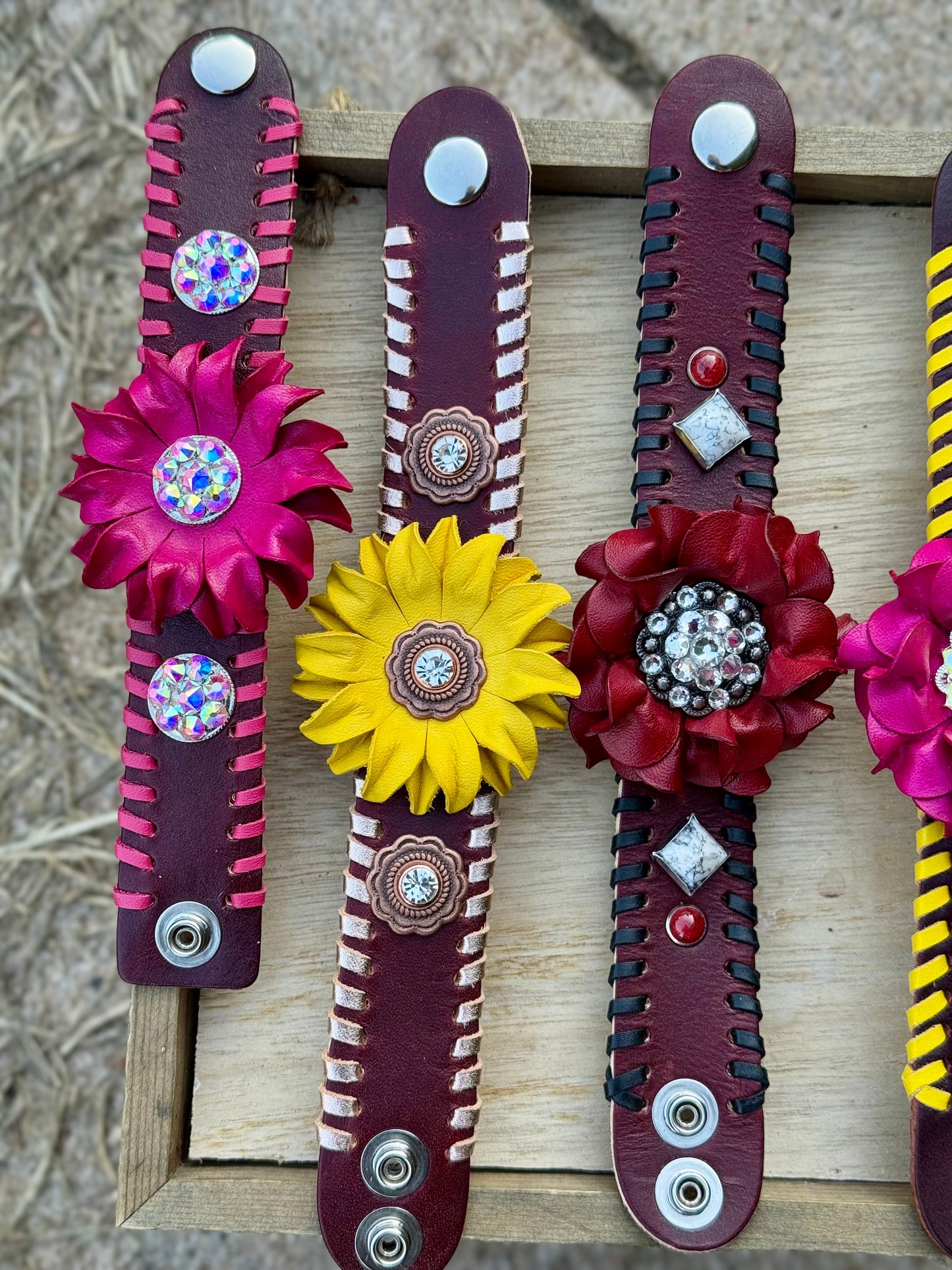 Whipstitch Bracelets