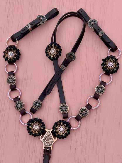 Bling Cheetah Sunflower Set