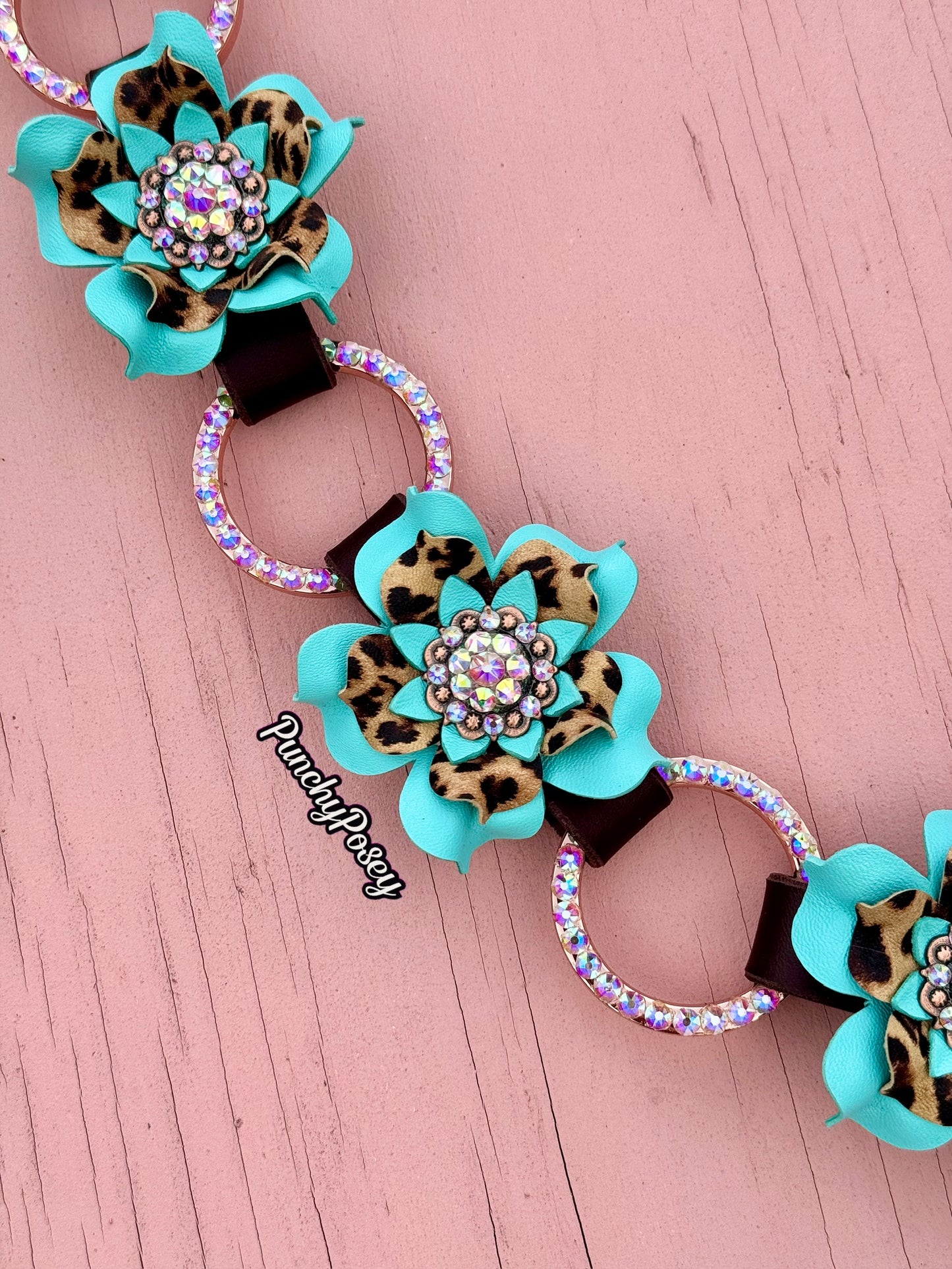Tiffany Cheetah Breast Collar