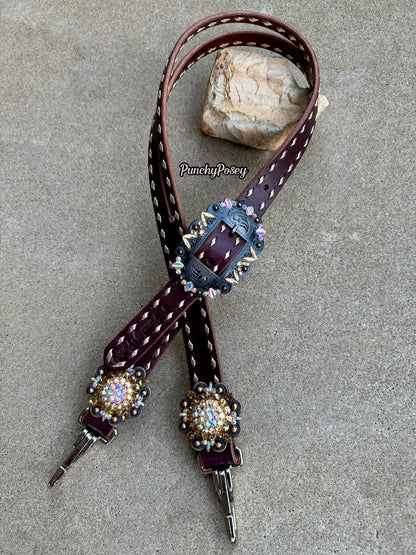 Rose Gold Bling Headstall