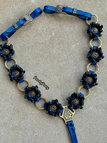 Sapphire Black Breast Collar