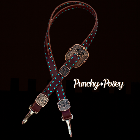 Turquoise Thunderbird Headstall