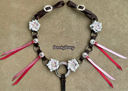 Pink Tassel Breast Collar