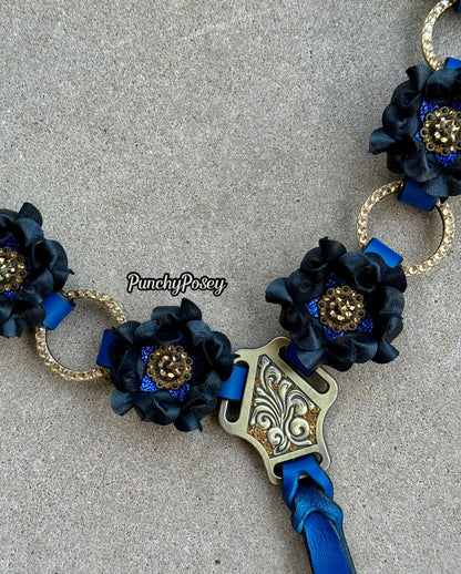 Sapphire Black Breast Collar