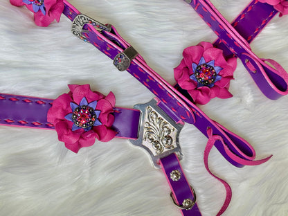 Purple & Pink Mini/Pony Tack Set