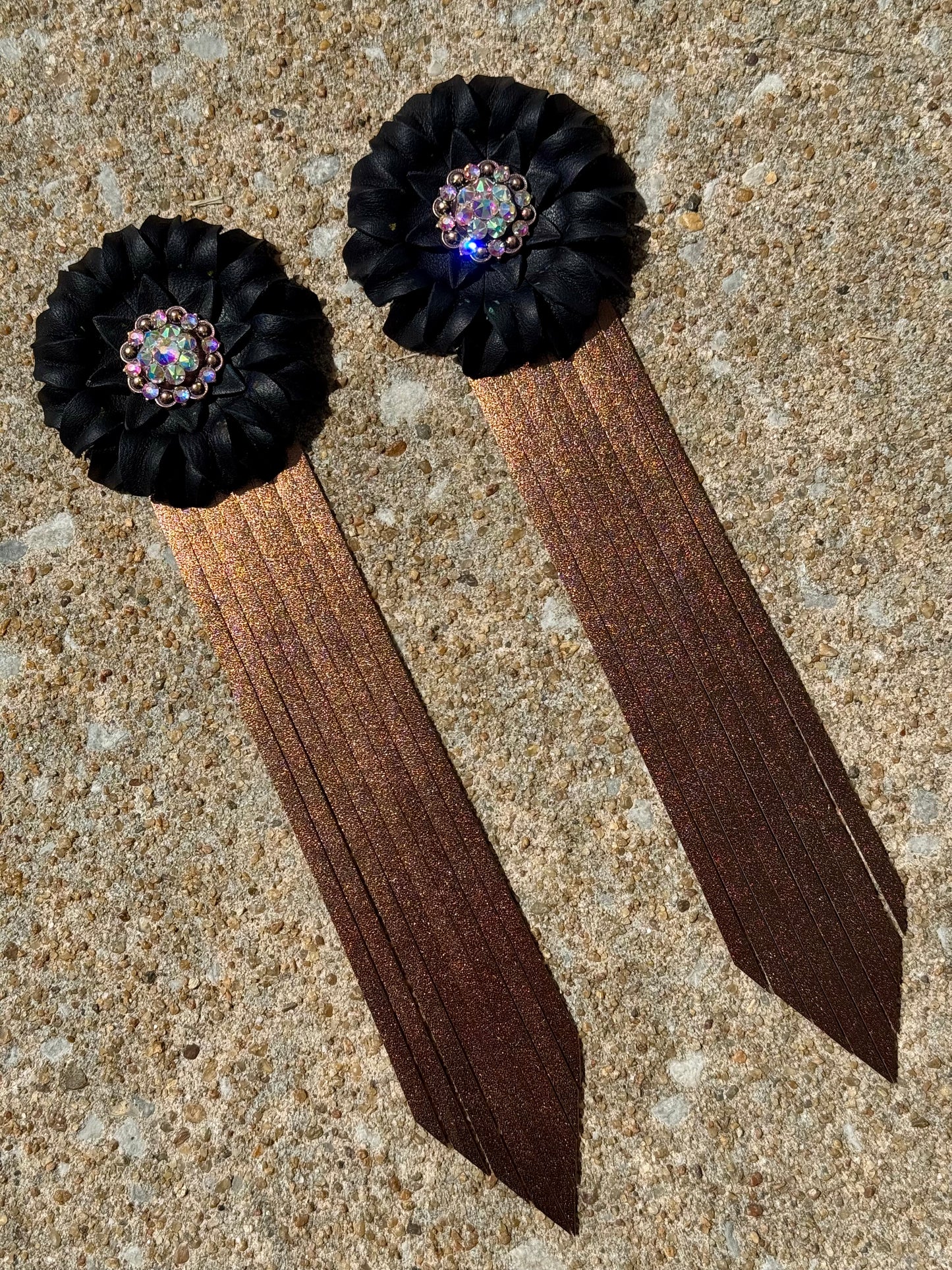 Sunflower Fringe Conchos