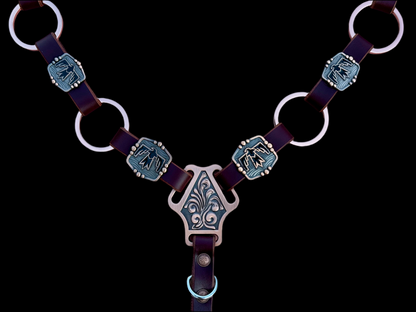 Black Thunderbird Ring Breast Collar