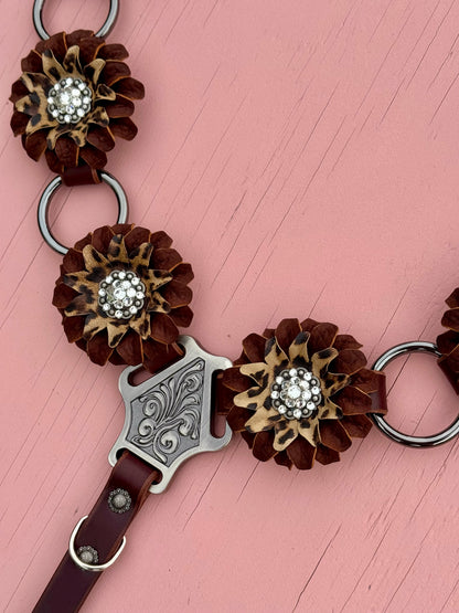 Cheetah Medium Oil Ring Breast Collar