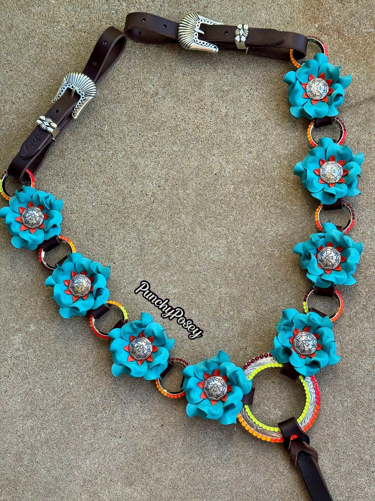 Turquoise Thunderbird Breast Collar