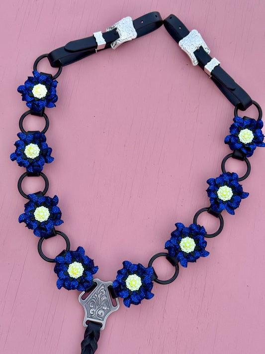 Royal Blue Ring Breast Collar