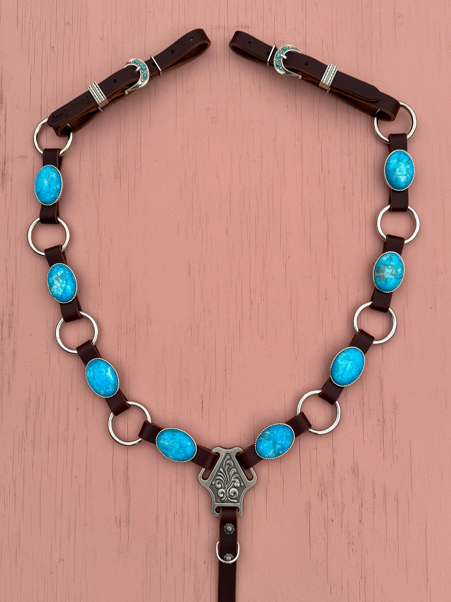 Turquoise Stone Breast Collar