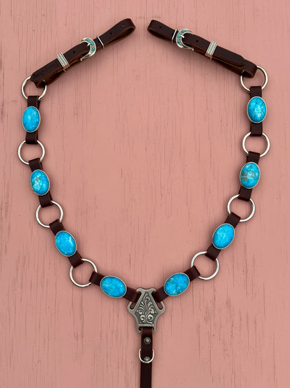 Turquoise Stone Breast Collar