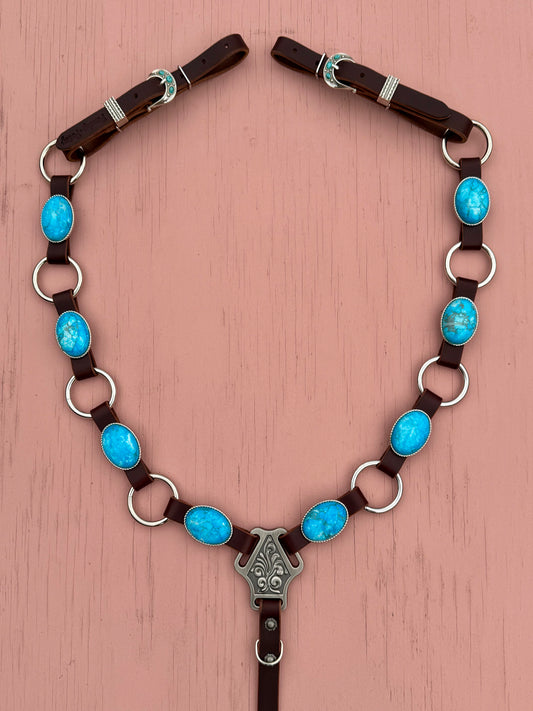 Turquoise Stone Breast Collar