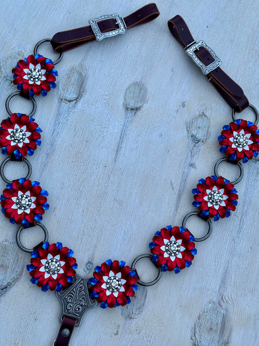 Patriotic Ring Breast Collar