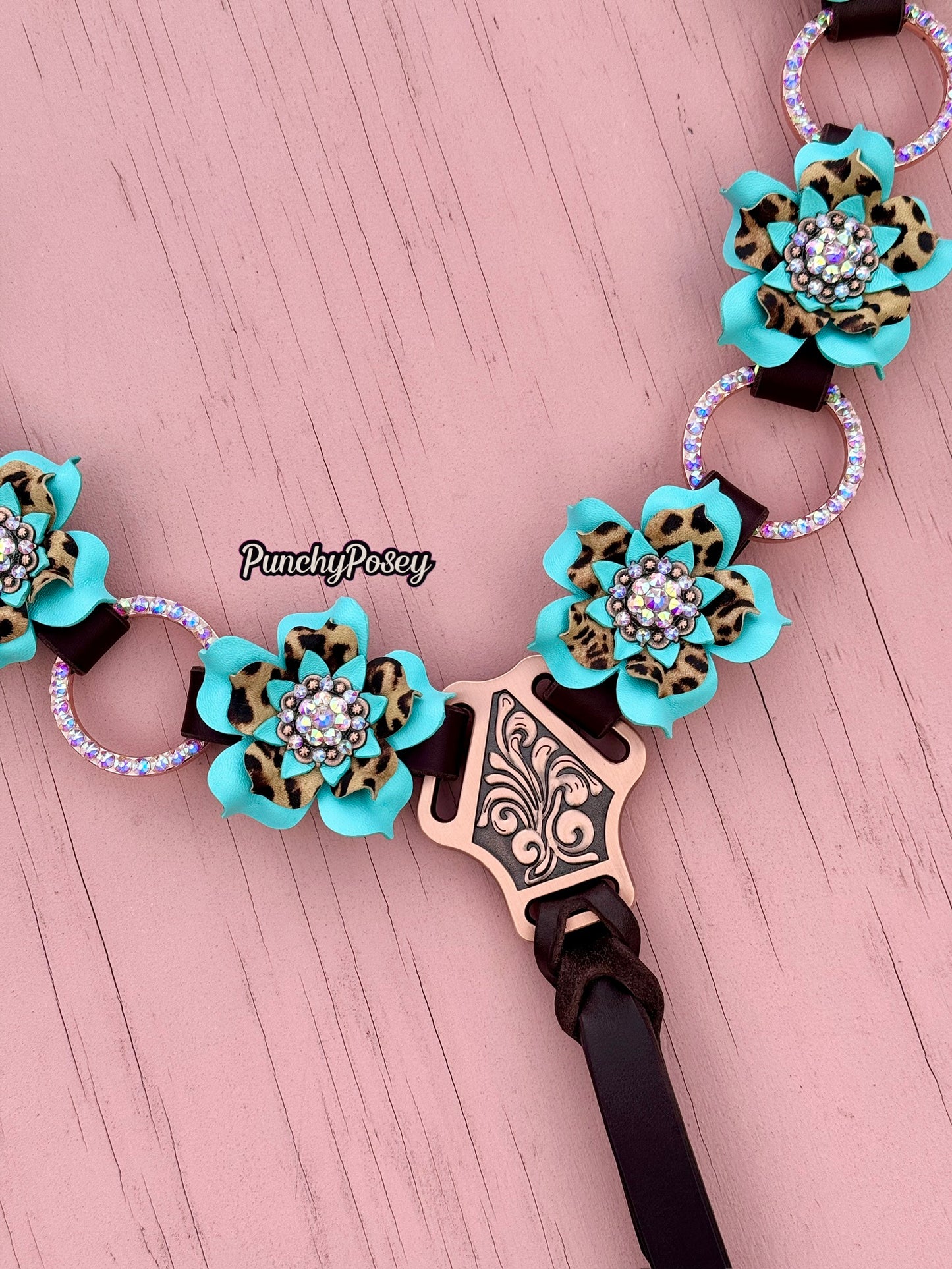 Tiffany Cheetah Breast Collar