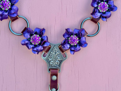 Purple Ring Breast Collar