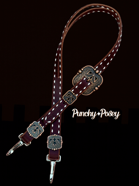 Black&White Thunderbird Headstall
