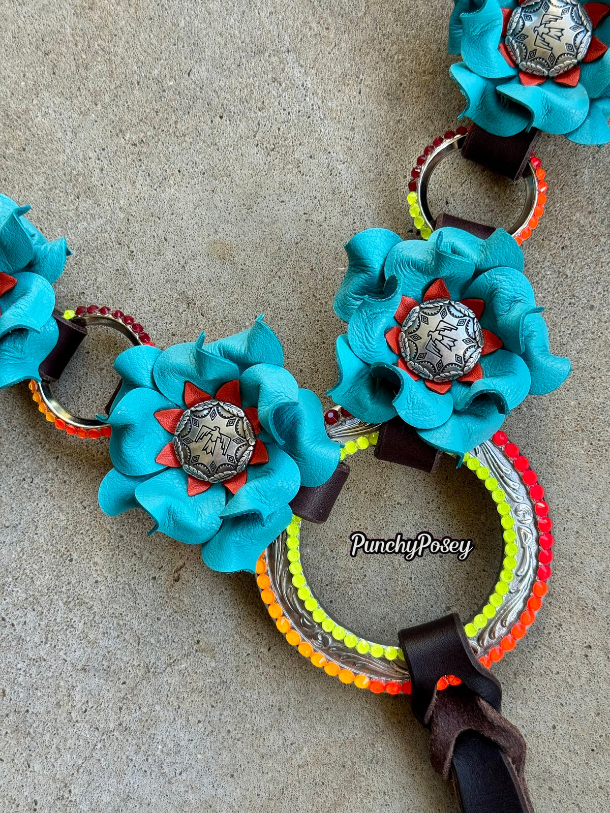 Turquoise Thunderbird Breast Collar