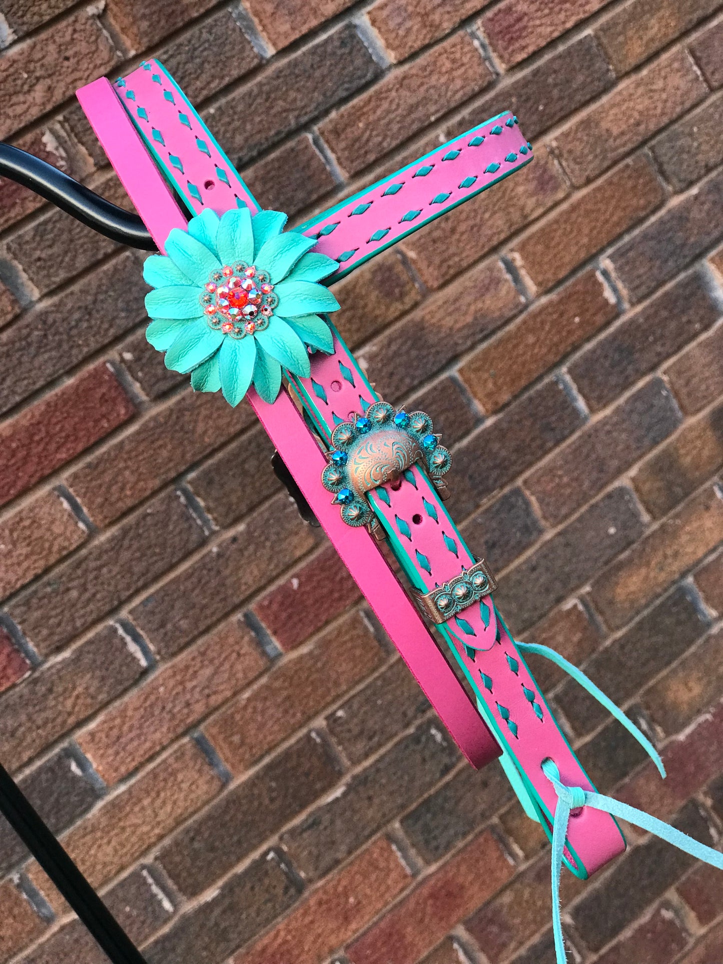 Pink & Turquoise Mini Tack Set